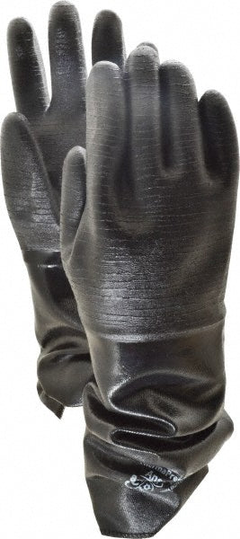 Ansell 214020 Series 19-024 Chemical Resistant Gloves  Size Medium,  85.00 Thick,  Neoprene,  Neoprene,  Supported,