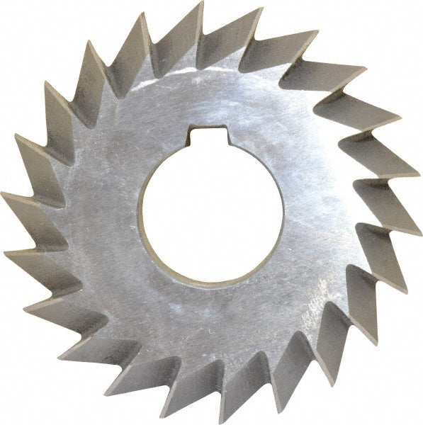 Value Collection 328-6328 Double Angle Milling Cutter 90 &deg, 3" Cut Dia, 5/8" Cut Width, 1" Arbor Hole, High Speed Steel