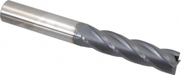 Kyocera SGS Precision Tools 31888 Square End Mill 3/4" Dia, 3" LOC, 4 Flute, Solid Carbide
