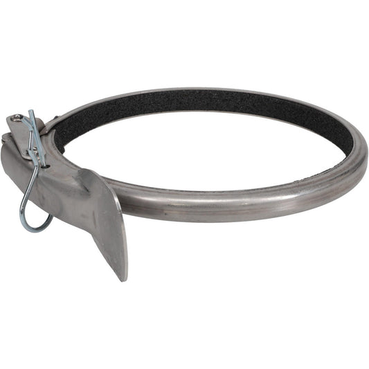 DUCT INCORPORATED 12006-0000-40000 6" ID Galvanized Duct Clamp with PVC Seal