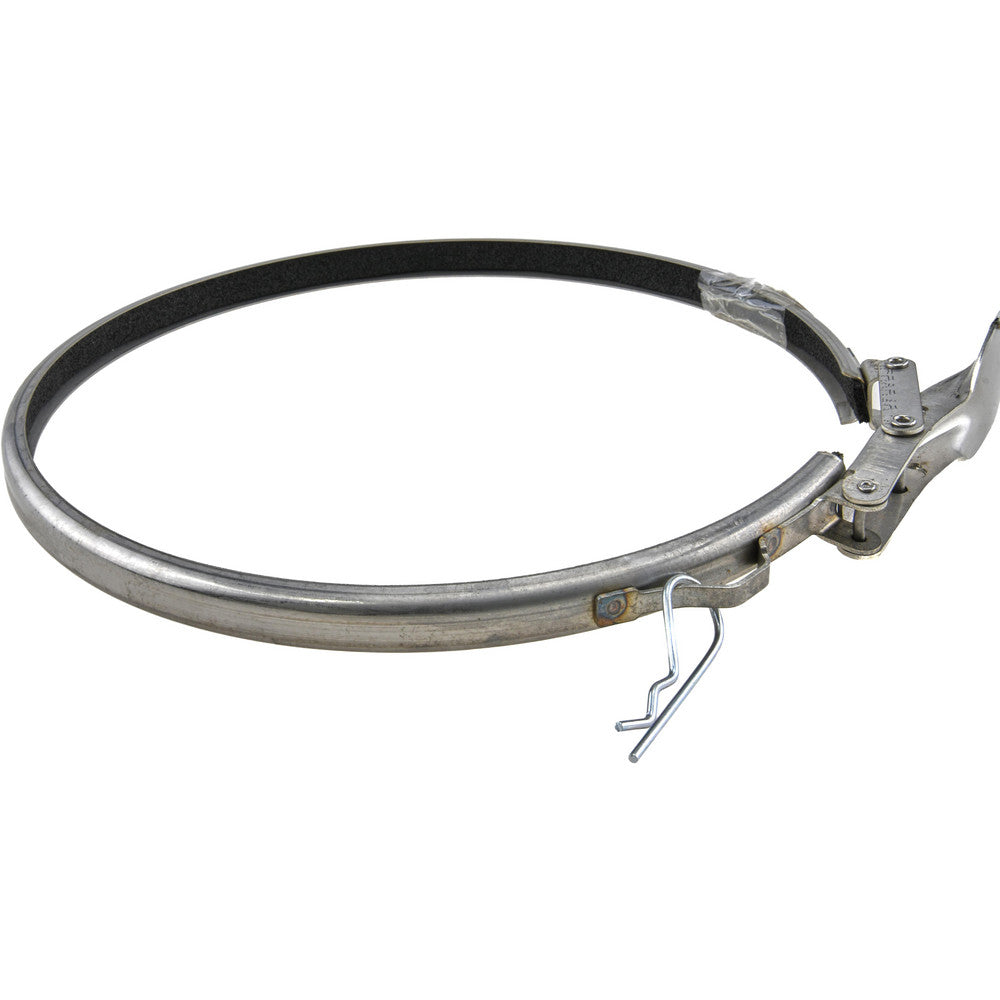 DUCT INCORPORATED 12010-0000-40000 10" ID Galvanized Duct Clamp with PVC Seal