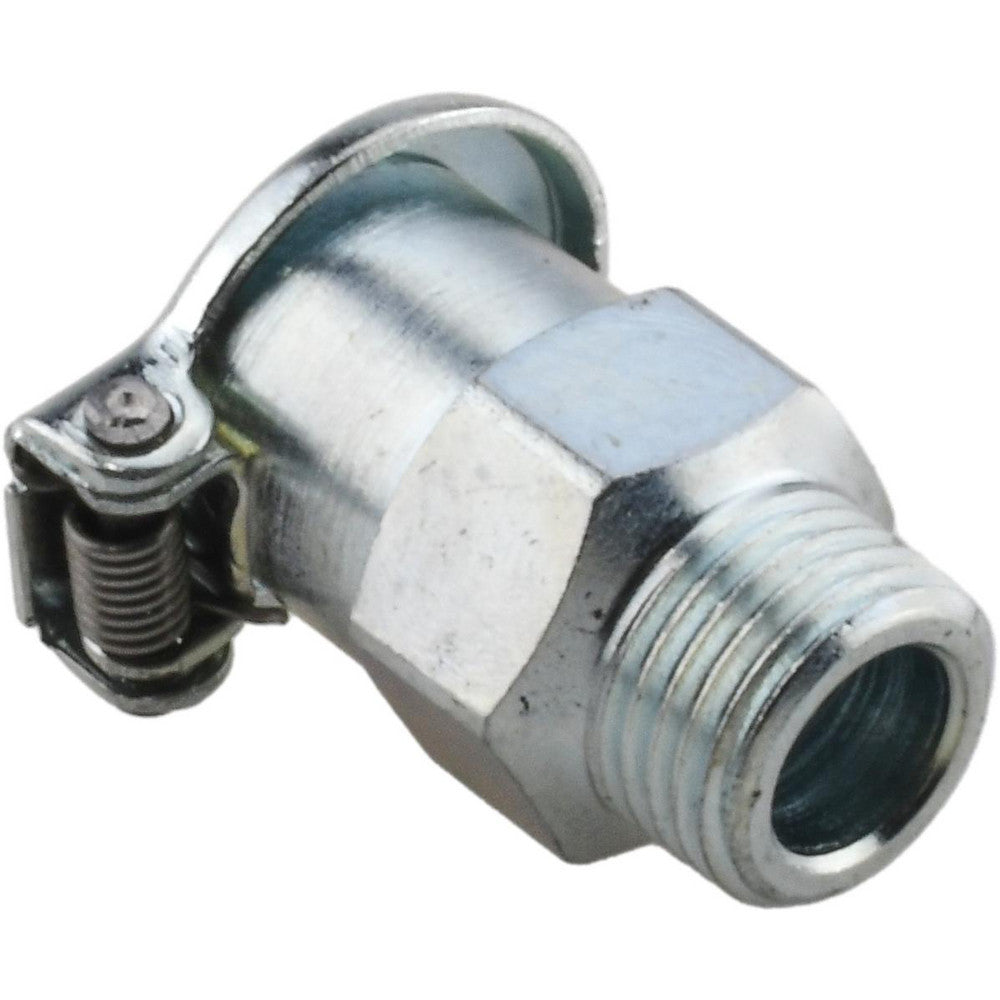 Gits 00110 1/8-27 Thread, Steel, Zinc Plated, Threaded One Piece, Straight Oil Hole Cover