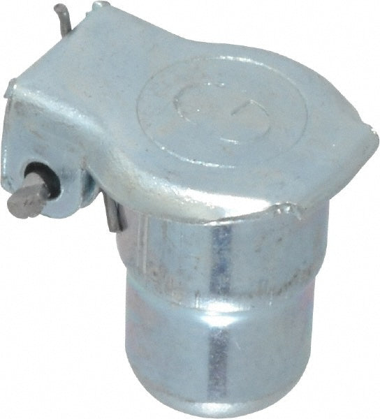 Gits 00302 Steel, Zinc Plated, Shoulder Drive One Piece, Straight Oil Hole Cover