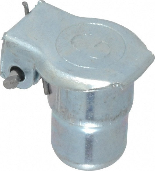Gits 00302 Steel, Zinc Plated, Shoulder Drive One Piece, Straight Oil Hole Cover