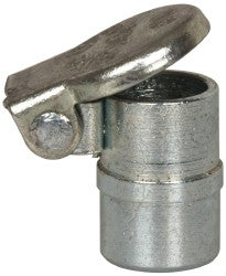 Gits 00501 Steel, Zinc Plated, Beaded Drive One Piece, Straight Oil Hole Cover