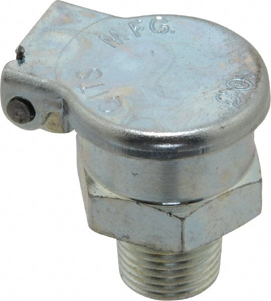 Gits 01450 3/64 Ounce Capacity, 1/8-27 Thread, Steel, Zinc Plated, Hexagon Body Oil Cup
