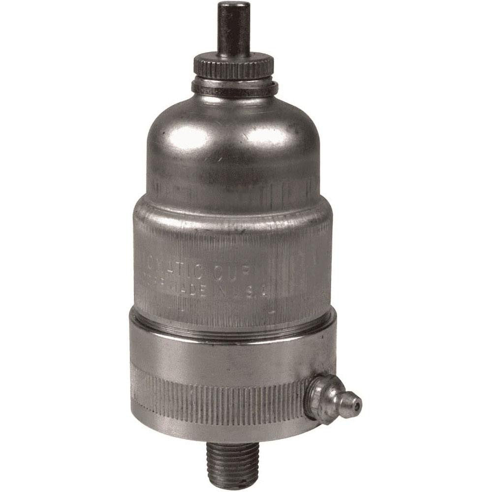 Alemite 43570-A2 1.75 Ounce Reservoir Capacity, 1/4 NPTF Thread, Spring-Loaded, Grease Cup and Lubricator