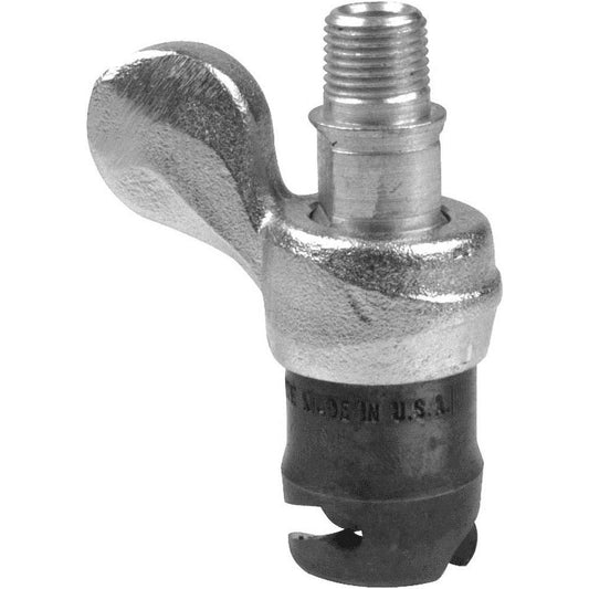 Alemite 50491 Grease Gun Pin-Type Coupler 1/8" NPTF (M), 10,000 Operating psi