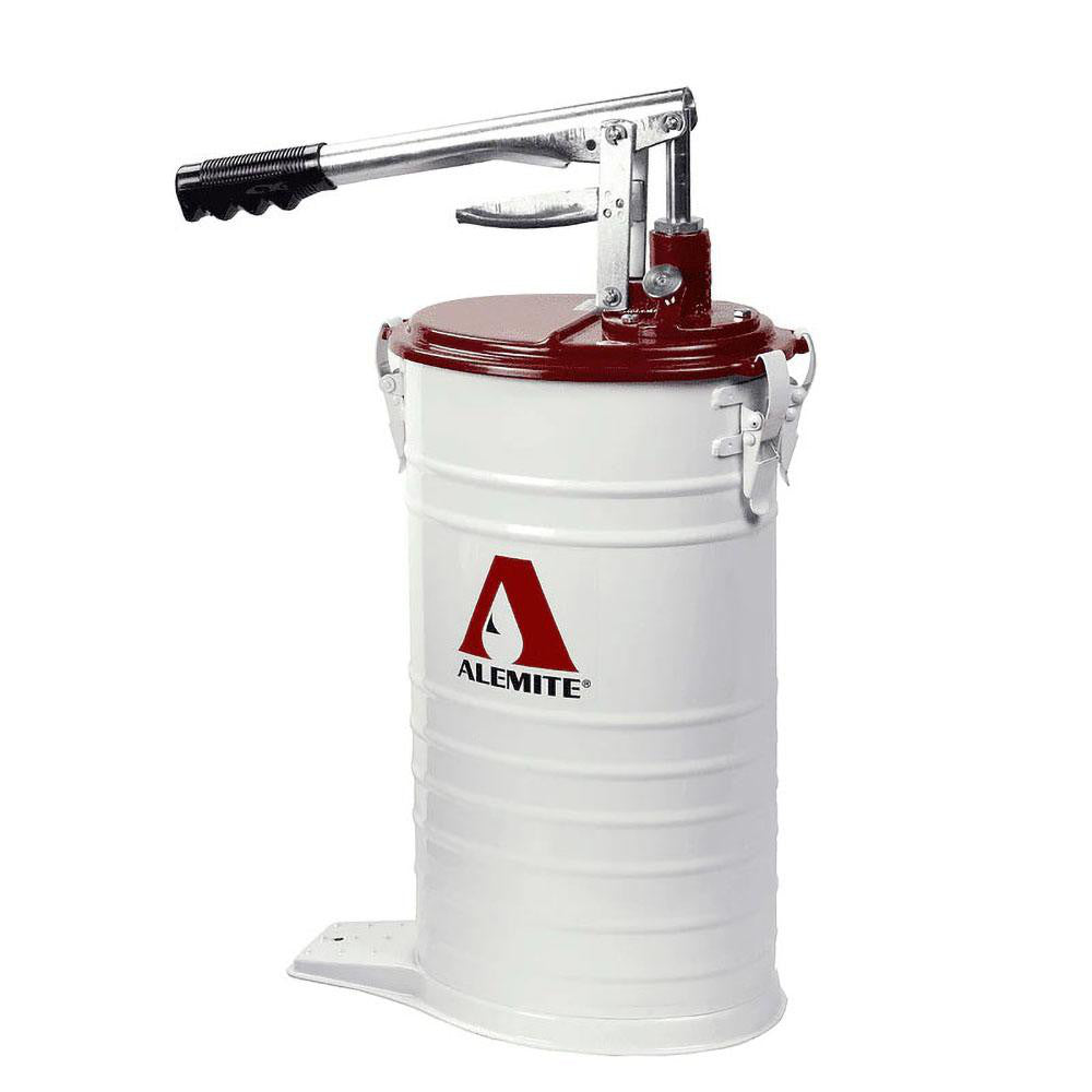Alemite 7181-K Lever Hand Drum Pump 1 oz/Stroke, GreaseOil Lubrication, Steel, Aluminum & Stainless Steel