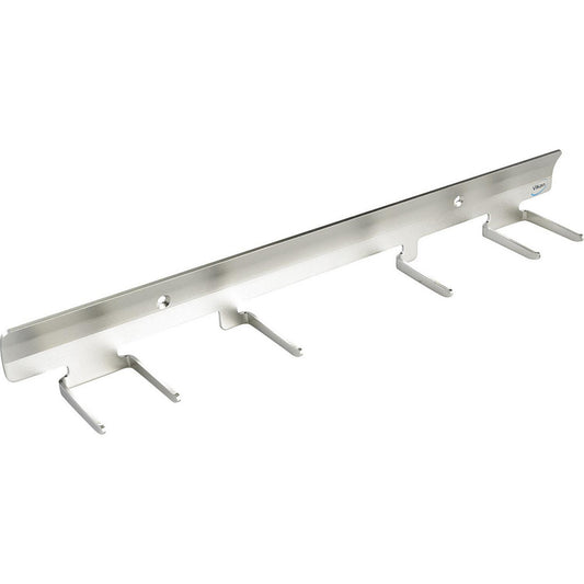 Vikan 0618 Wall Bracket for 6 Products, 18.1"
