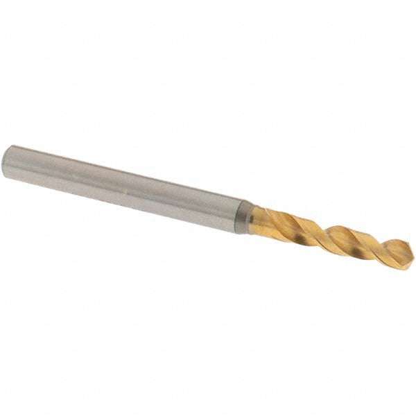 OSG 8595322 Screw Machine Length Drill Bit 3.22 mm (0.1268) Dia, 130 deg, Vanadium High Speed Steel