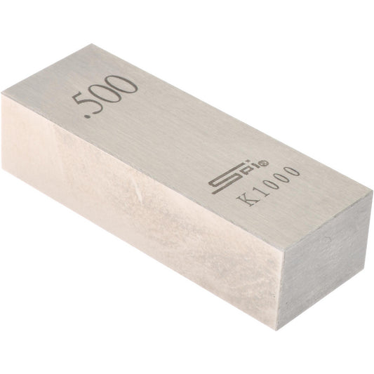 SPI 12-707-6 Rectangle Steel Gage Block 0.5", Grade 0