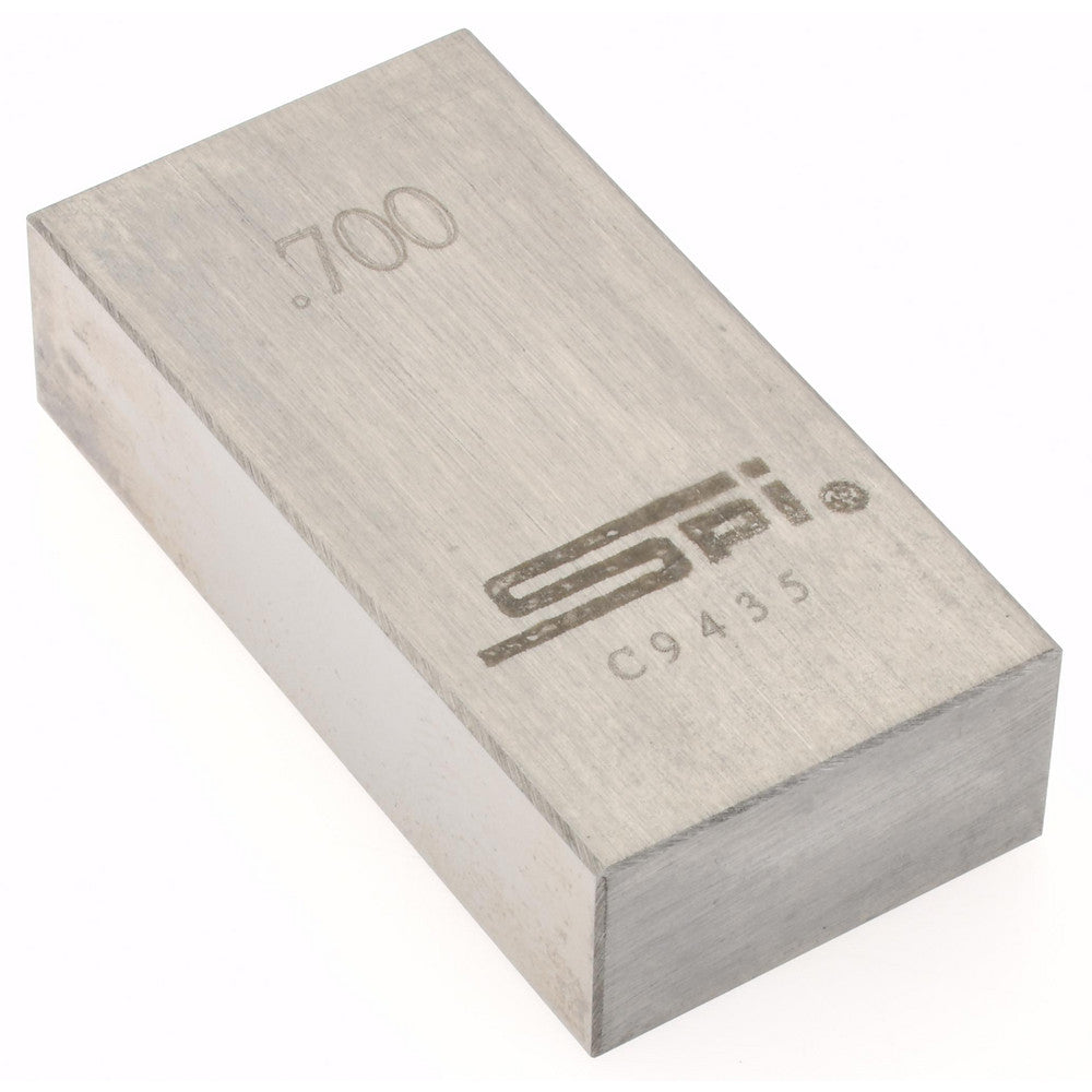 SPI 12-711-8 Rectangle Steel Gage Block 0.7", Grade 0