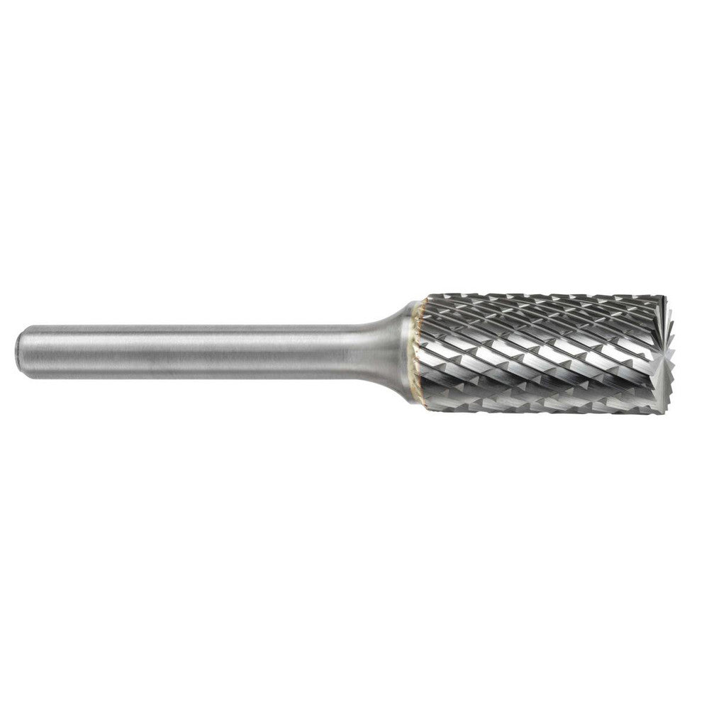 Kyocera SGS Precision Tools 11453 Abrasive Burr SB-41, 1/16" Cut Dia, Cylinder With End Cut, Double Cut