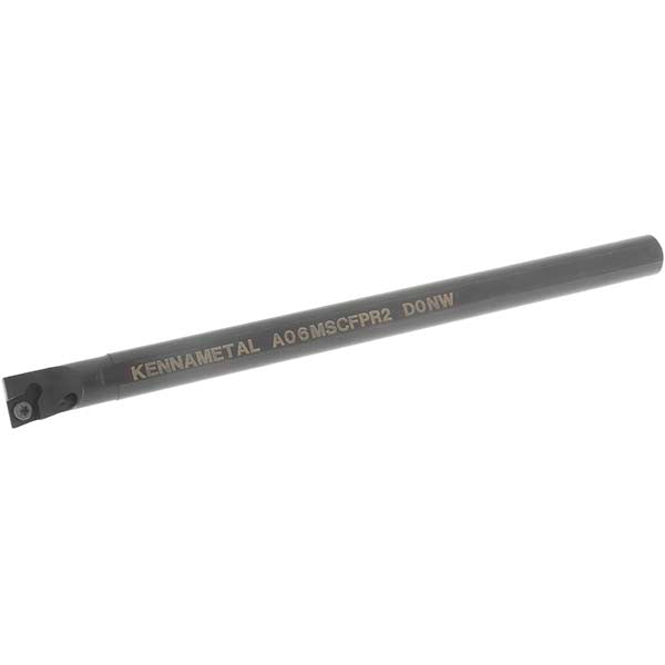 Kennametal 1094725 Indexable Boring Bar A06MSCFPR2, 12.19 mm Min Bore Dia, Right Hand Cut, 3/8" Shank Dia, Steel