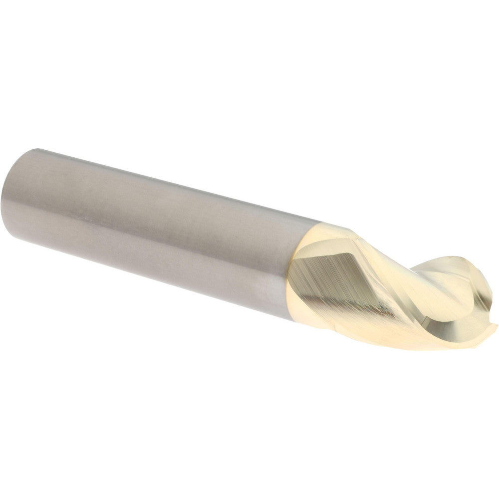Accupro 315322 Ball End Mill 3/4" Dia, 1" LOC, 3 Flute, Solid Carbide