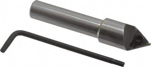 Everede Tool 01284 0.463" Max Diam, 3/8" Shank Diam, 60&deg Included Angle, Indexable Countersink