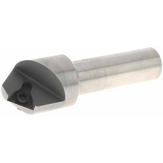 Everede Tool 01290 0.708" Max Diam, 1/2" Shank Diam, 82&deg Included Angle, Indexable Countersink
