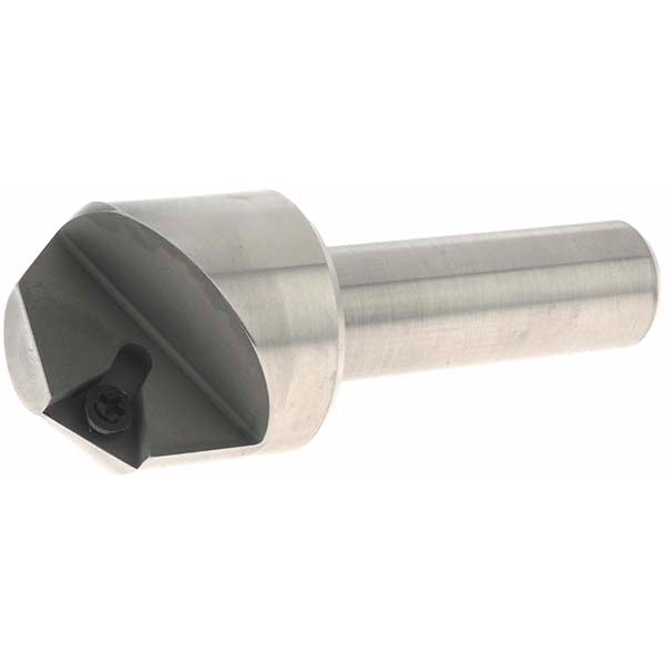 Everede Tool 01301 0.958" Max Diam, 1/2" Shank Diam, 82&deg Included Angle, Indexable Countersink