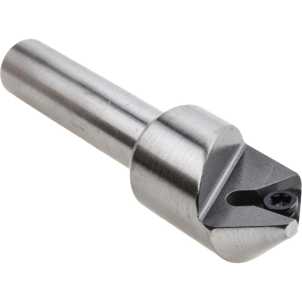 Everede Tool 01287 0.621" Max Diam, 3/8" Shank Diam, 90&deg Included Angle, Indexable Countersink