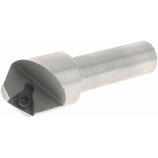 Everede Tool 01291 0.746" Max Diam, 1/2" Shank Diam, 90&deg Included Angle, Indexable Countersink