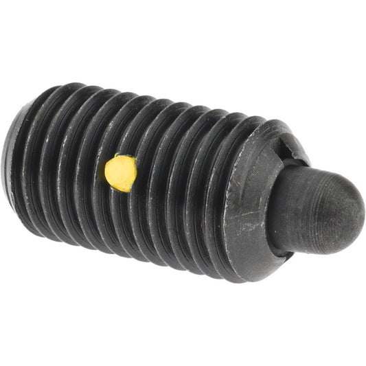 Gibraltar MSW10-10FS-PT-G Threaded Spring Plunger M16 x 2, 28.5 mm Thread Length, 7.87 mm Dia, 8 mm Projection