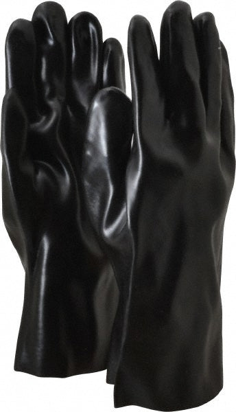 MCR Safety 6212 Chemical Resistant Gloves Memphis® Size Large, 37.50 mil, Polyvinylchloride, Supported