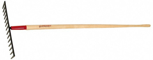 Razor-Back 63121 Asphalt Rake with 66" Straight Wood Handle