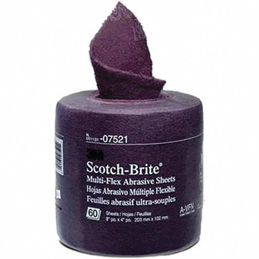3M 7000120922 Non-Woven Roll Aluminum Oxide, 8" Wide, 20' Long