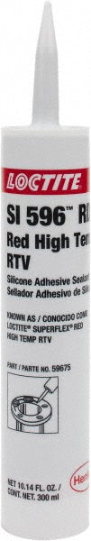 Loctite 198817 Joint Sealant 300 mL Cartridge, Red, RTV Silicone