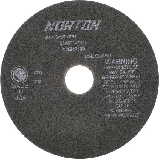 Norton 66252938701 Cut-Off Wheel 7" Dia, 1/32" Thick, 1-1/4" Hole, Aluminum Oxide