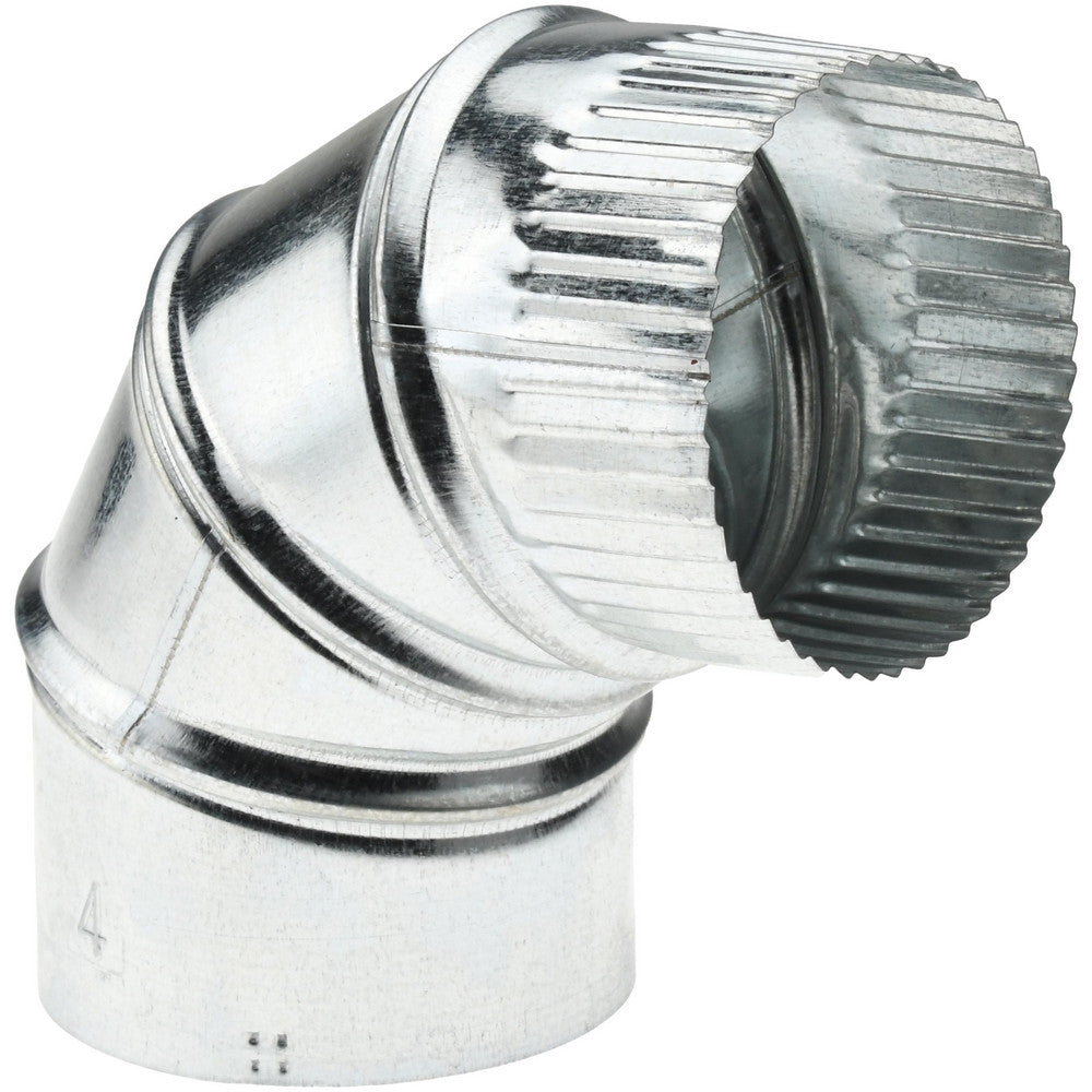 Value Collection 15004000 4" ID, Galvanized Duct Round Adjustable Elbows