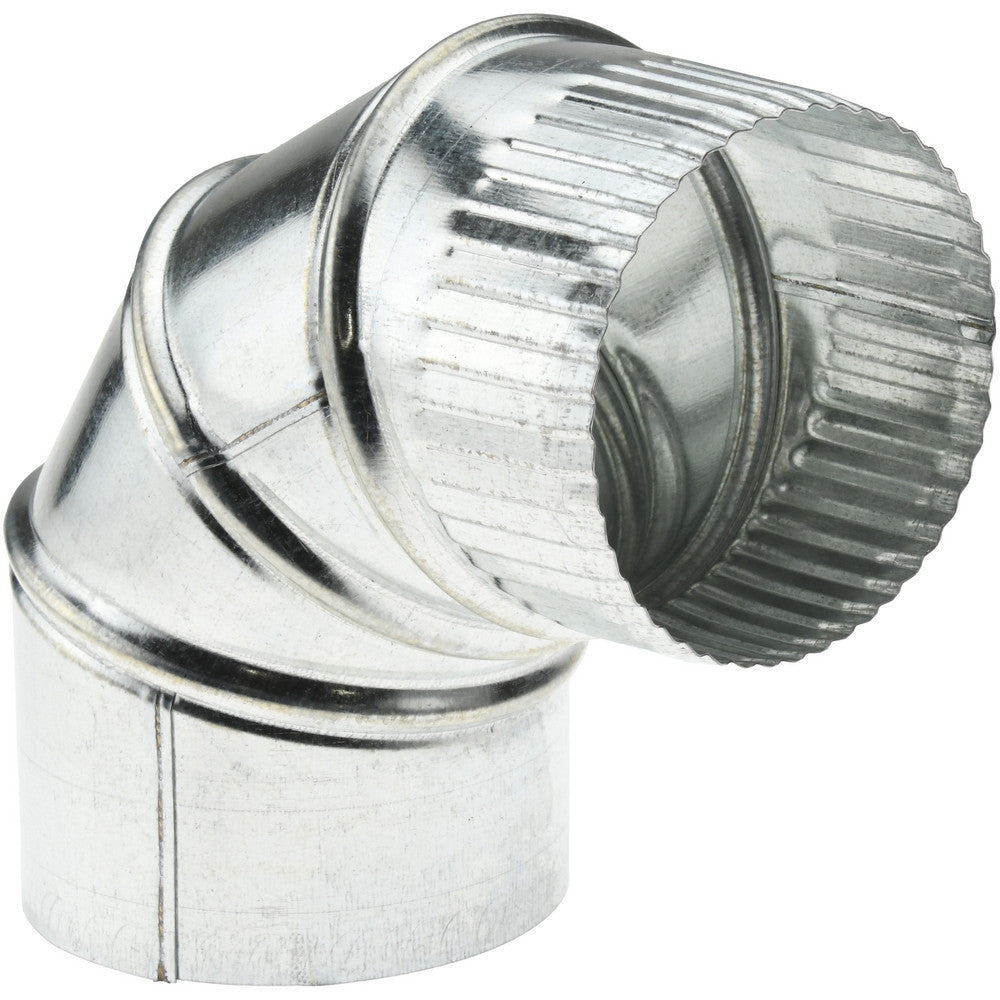 Value Collection 15004006 4" ID, Galvanized Duct Round Adjustable Elbows