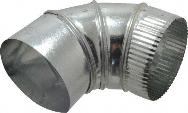 Value Collection 15005000 5" ID, Galvanized Duct Round Adjustable Elbows
