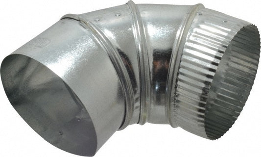 Value Collection 15005000 5" ID, Galvanized Duct Round Adjustable Elbows