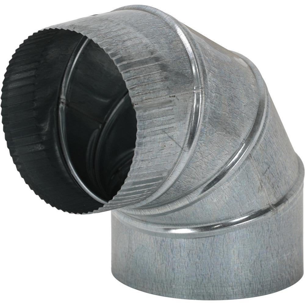 Value Collection 15006000 6" ID, Galvanized Duct Round Adjustable Elbows