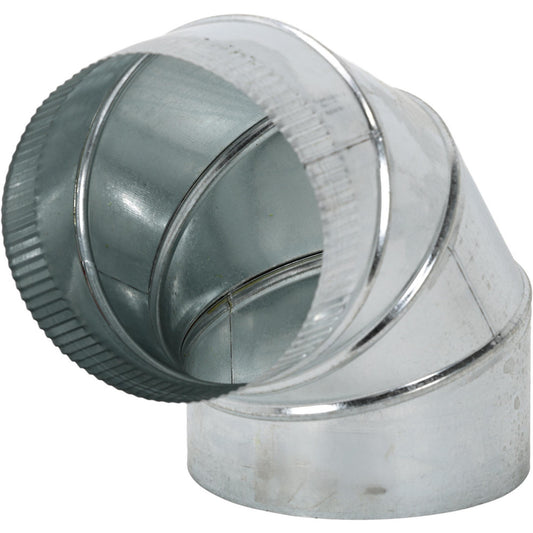 Value Collection 15008000 8" ID, Galvanized Duct Round Adjustable Elbows