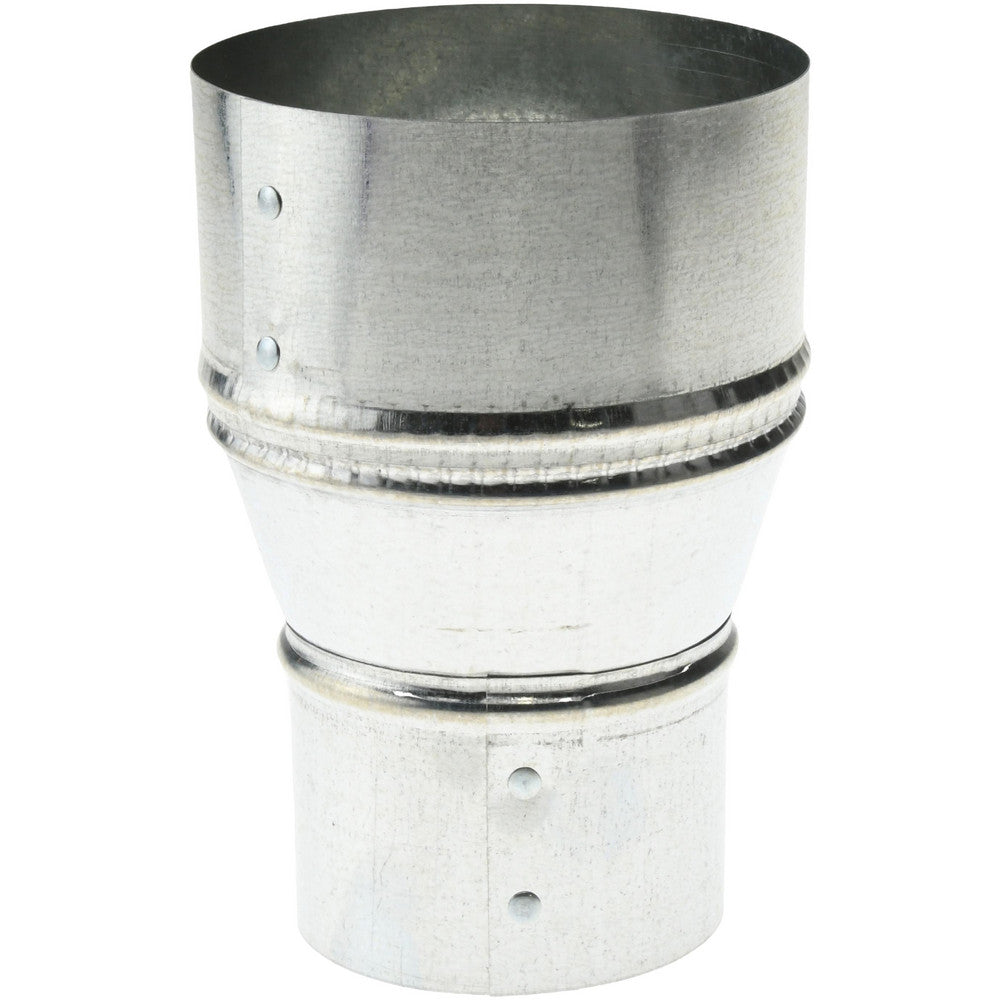 Value Collection 43104030 4" ID, 3" Reduced ID, Galvanized Duct Tapered Reducers w/o Crimp
