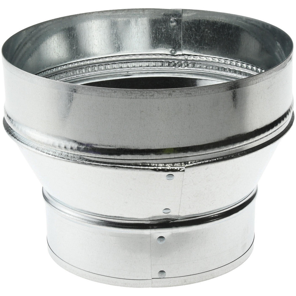Value Collection 43108060 8" ID, 6" Reduced ID, Galvanized Duct Tapered Reducers w/o Crimp