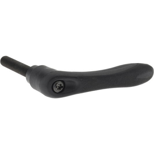Gibraltar 7C65KQ7EAAN001G Adjustable Clamping Handle 5/16-18 Thread, 0.53" Hub Dia, Thermoplastic Elastomer, Black