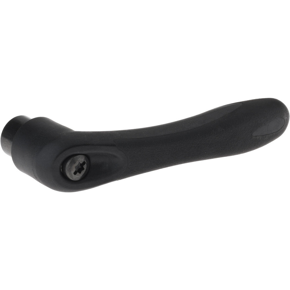 Gibraltar 7C80KP06AAN001G Adjustable Clamping Handle 5/16-18 Thread, 0.63" Hub Dia, Thermoplastic Elastomer, Black