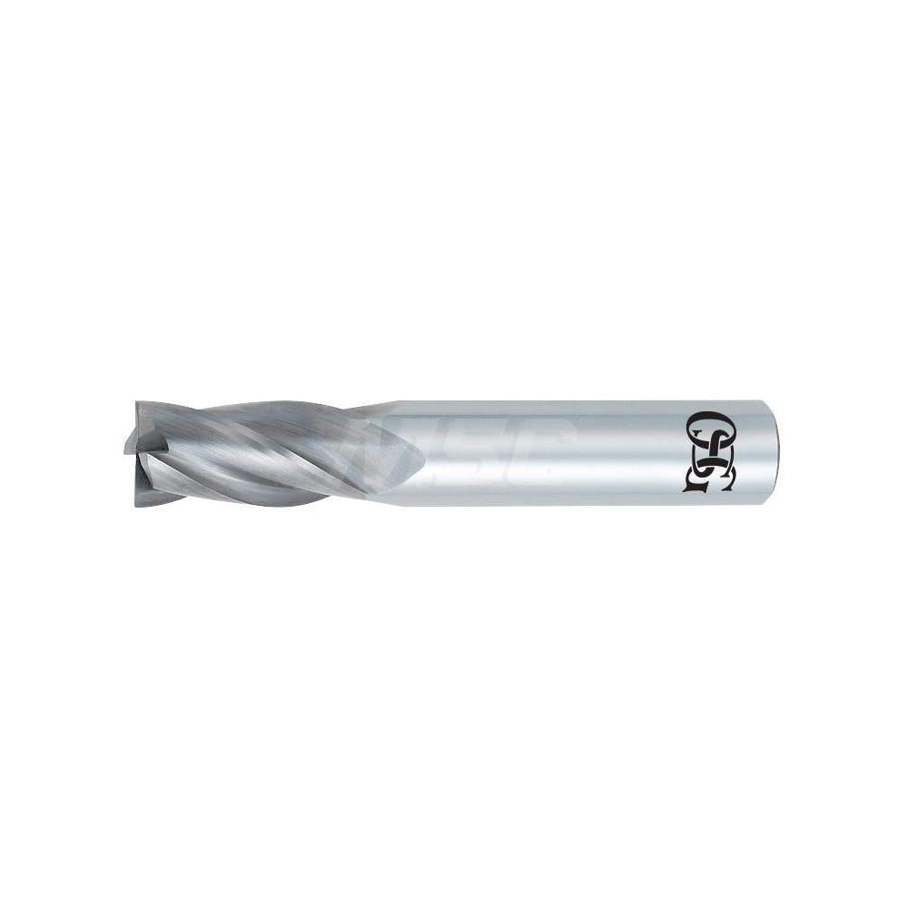 OSG 404-3937 Square End Mill 4 Flutes, Solid Carbide