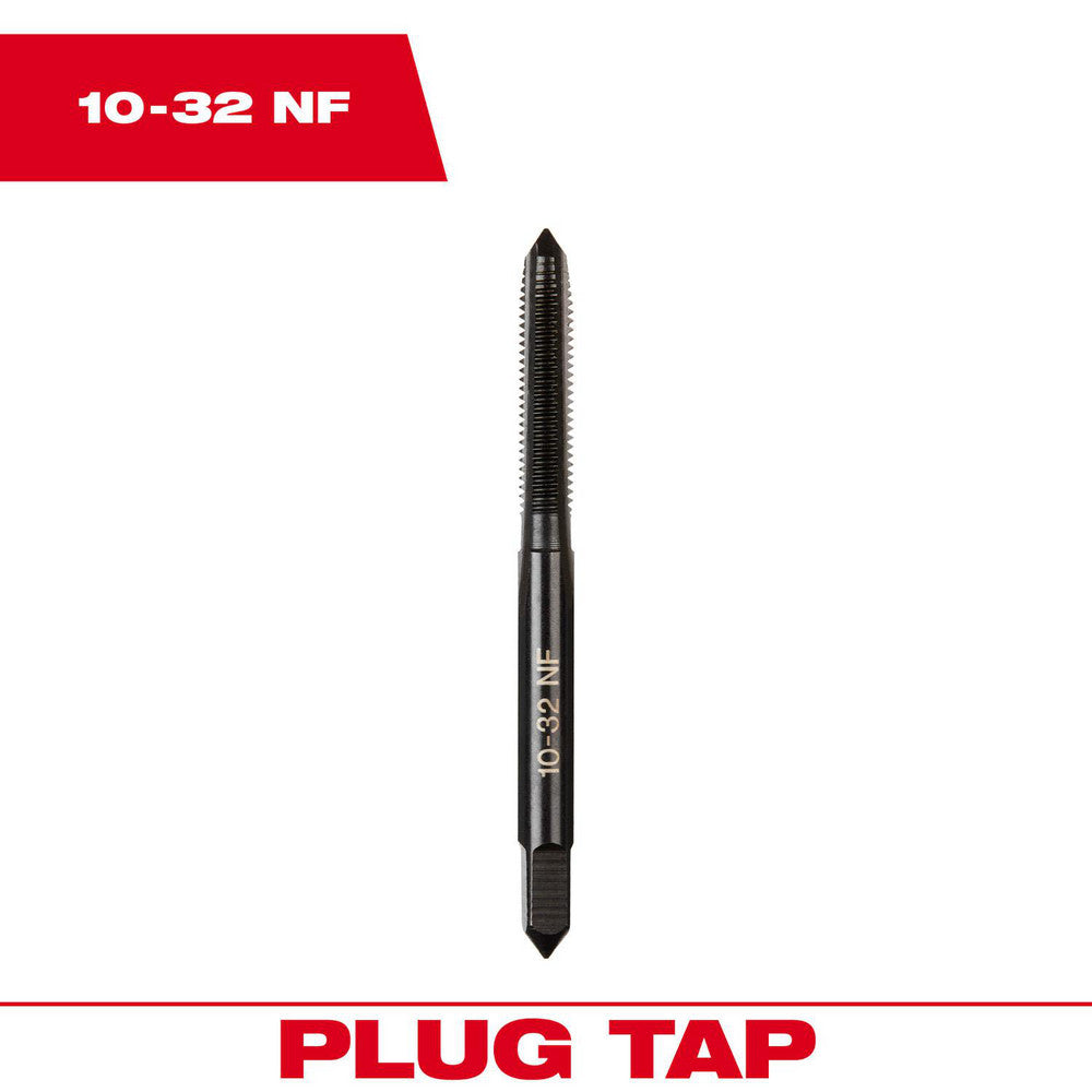 Milwaukee Tool 49-57-5127 Straight Flute Taps Tap Type Straight Flute  Thread Size (Inch) #10-32  Overall Length (Decimal Inch) 2.2500  Thread Standard UNF  Chamfer Plug  Material High-Carbon Steel