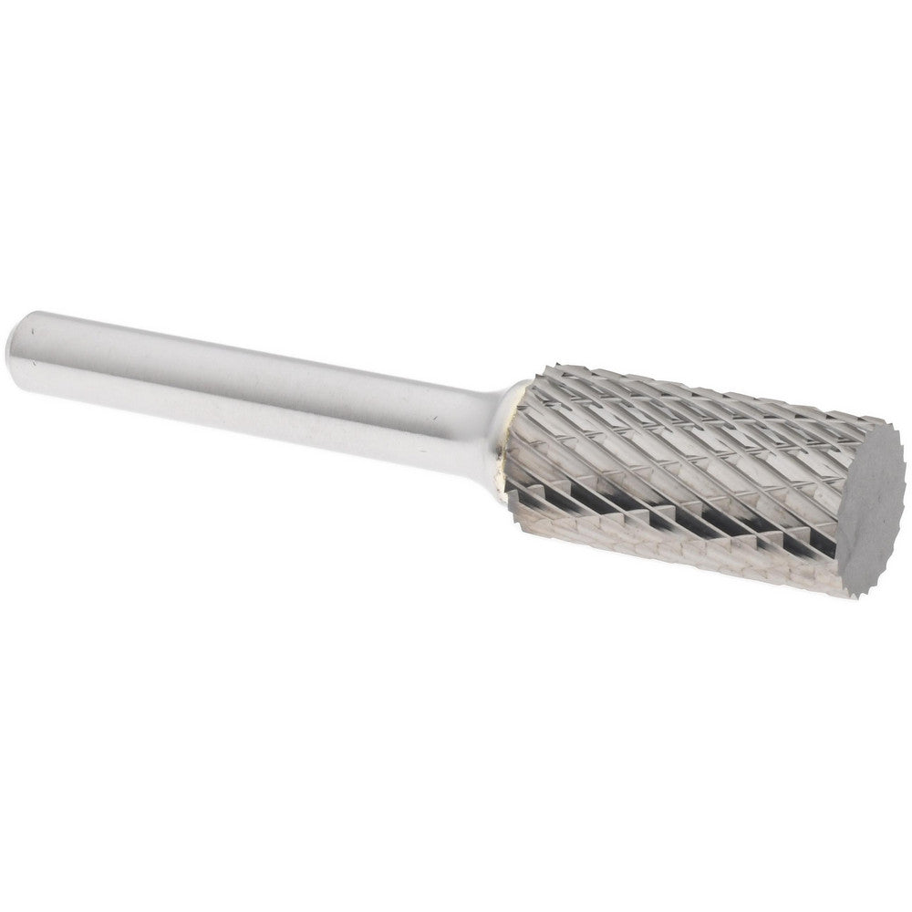 Mastercut Tool Corp. SA-5DC-CCS2A Abrasive Burr SA-5DC-CCS2A, 1/2" Cut Dia, Cylinder With Flat End, Double Cut