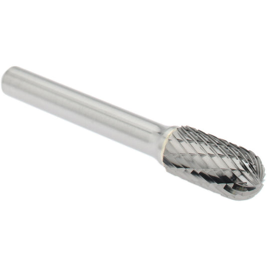 Mastercut Tool Corp. SC-3DC-CCS2A Abrasive Burr SC-3DC-CCS2A, 3/8" Cut Dia, Cylinder With Radius End, Double Cut