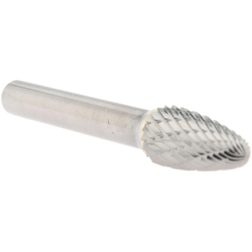 Mastercut Tool Corp. SF-3DC-CCS2A Abrasive Burr SF-3DC-CCS2A, 3/8" Cut Dia, Tree With Radius End, Double Cut