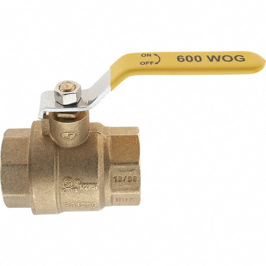 Value Collection HP-Q104 1-1/4"H Full Port Manual Ball Valve 1-1/4" Pipe