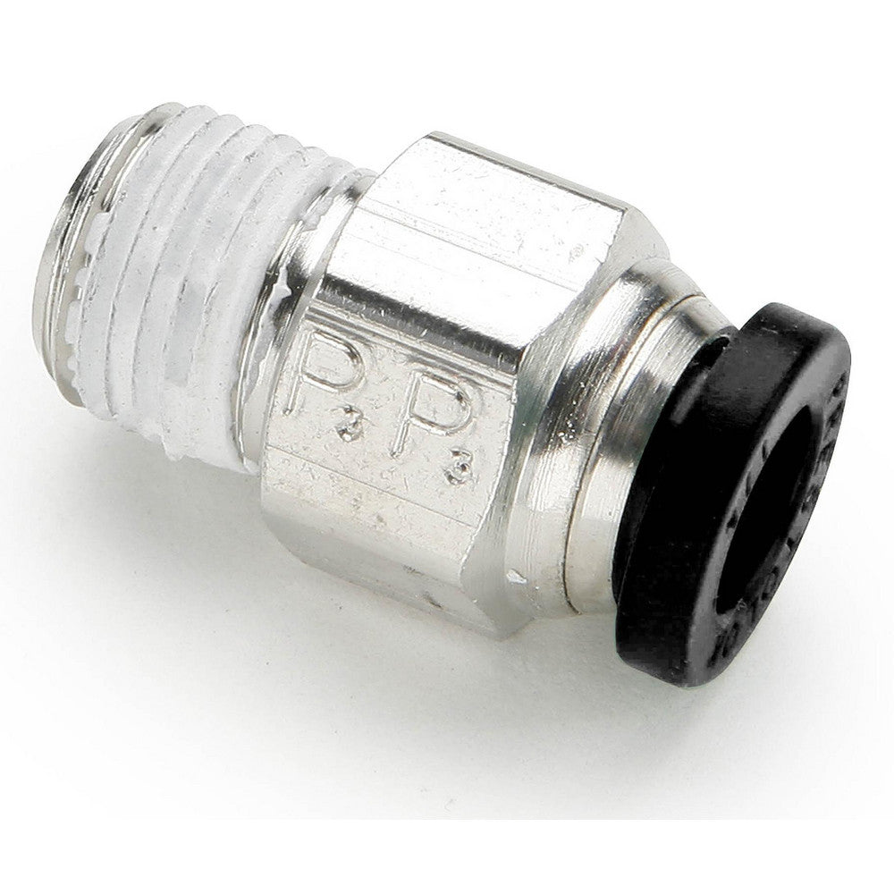 Parker W68PLP-5-6 Push-To-Connect Tube to Male & Tube to Male NPT Tube Fitting Male Connector, 3/8" Thread, 5/16" OD