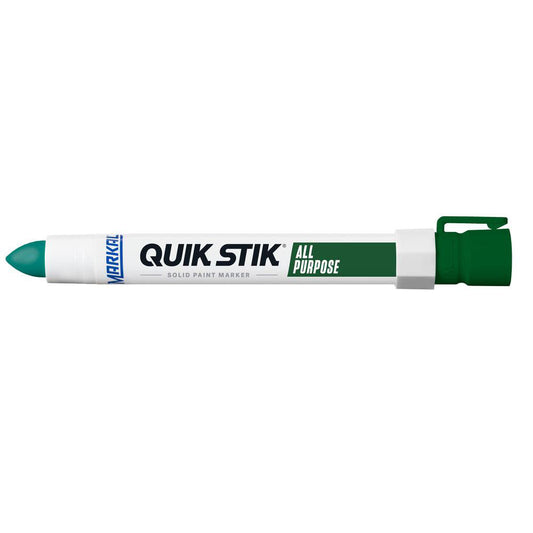 Markal 61069 Solid Paint Marker Green, Alcohol Base, Bullet Tip