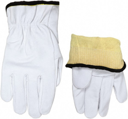 MCR Safety 3601KXXXL Cut, Puncture & Abrasion-Resistant Gloves Memphis® 3601K, Size 3X-Large, ANSI Cut A5, ANSI Puncture 3, Uncoated, Goatskin
